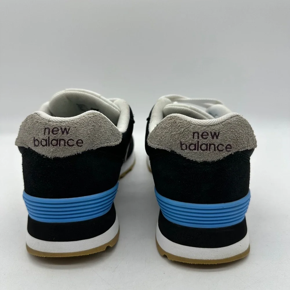 New Balance ML515BU3 Mens Size 8.5 Black Maroon Blue 515v3 Sneakers Retro Runner